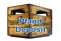 Empty deposit crate - 1.50 Euro