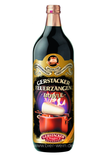 Gerstacker Feuerzangenbowle 1,0l bottle
