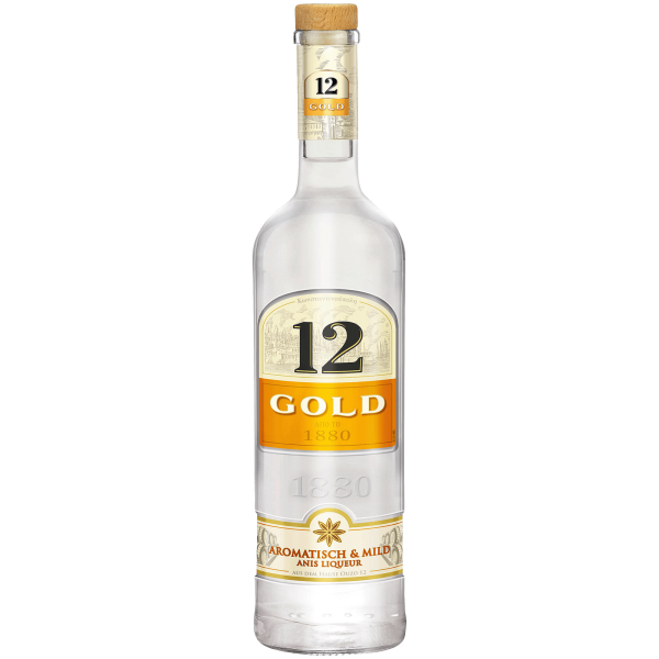 Ouzo 12 Gold 0,7l Flasche