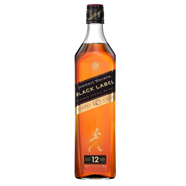 Johnnie Walker Black Label Whiskey 0,7l bottle