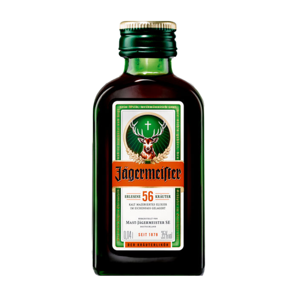 Jägermeister 24 x 0,04l bottle