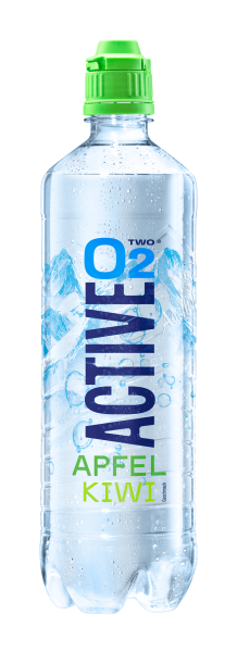 Active O² Apfel-Kiwi 8 x 0,75 l Flasche EINWEG