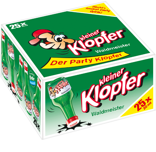Kleiner Klopfer Waldmeister 25 x 0,02l Flasche