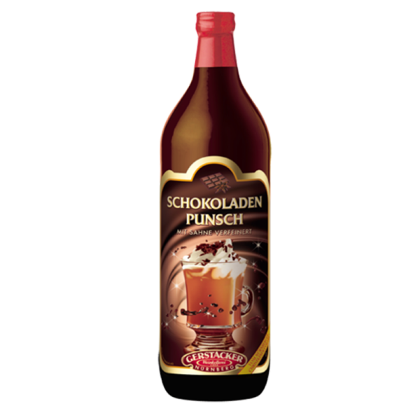 Gerstacker Chocolate Punsch 1,0l bottle