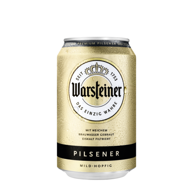 Warsteiner Premium Verum Pilsener 24 x 0,33l can
