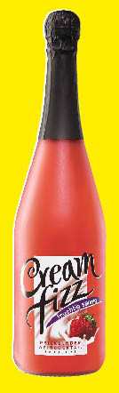 Gerstacker Cream fizz Erdbeere 0,75l Flasche