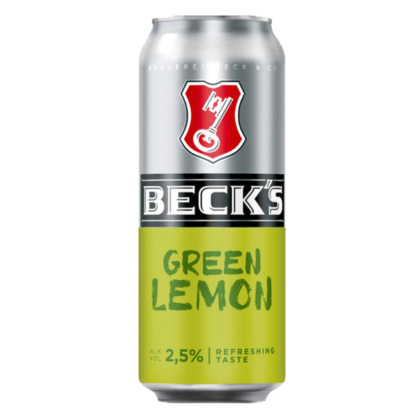 Becks Green Lemon 24 x 0,5l Dose - EINWEG