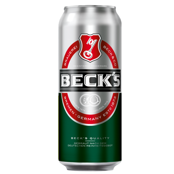 Becks Pilsener 24 x 0,5l can