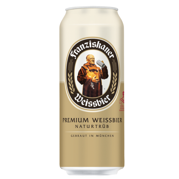 Franziskaner Wheat Beer 24 x 0,5l can