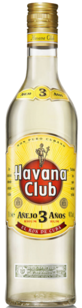 Havana Rum 3 Years 0,7l bottle