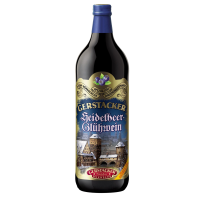 Gerstacker Hot Spiced Wine Blueberry 1,0l bottle
