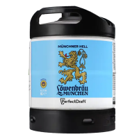 Löwenbräu Original 6l Perfect Draft Fass MEHRWEG