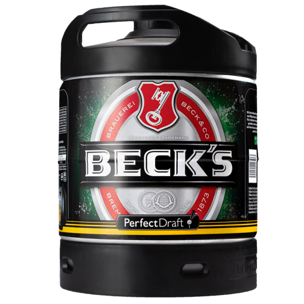 Becks Pils 6l Perfect Draft Fass MEHRWEG
