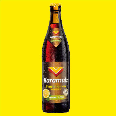 Karamalz plus Lemon 0,5l Flasche - MEHRWEG