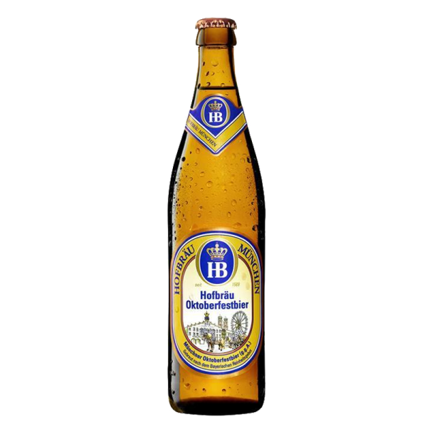 Hofbräu München Oktoberfest Beer 0,5l bottle