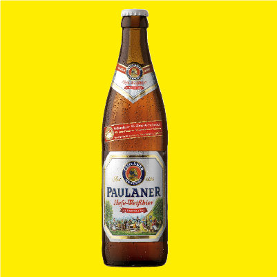 Paulaner Weissbier Alkoholfrei 0,5l Flasche - MEHRWEG