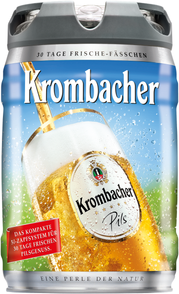 Krombacher Pilsener 5.0 l Easy Tap