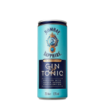 Bombay Sapphire Gin Tonic 12 x 0.25 l can - DISPOSABLE