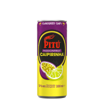 Pitu Passionfruit Caipirinha Mixed Drink 12 x 0,33l can - ONEWAY