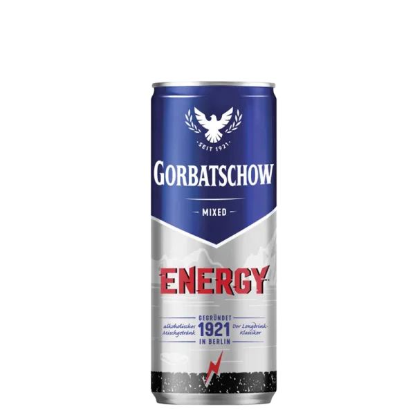 Wodka Gorbatschow Energy 12 x 0,33l Dose - ONEWAY