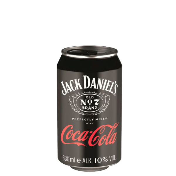 Jack Daniels Whiskey & Coca Cola 24 x 0,33l Dose - EINWEG
