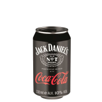 Jack Daniels Whiskey & Coca Cola 24 x 0,33l Dose -...