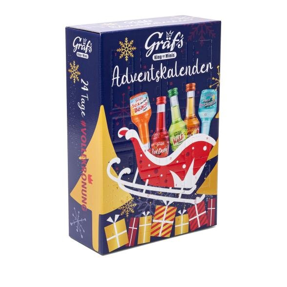 Gräfs Liqueur-Adventskalender 24 x 0,02 l