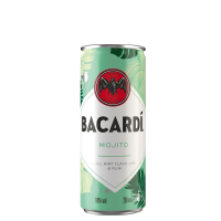 Bacardi Mojito 12 x 0.25 l can - DISPOSABLE