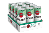 Bacardi Mojito 12 x 0.25 l can - DISPOSABLE