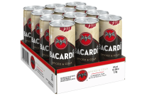Bacardi Oakheart Rum & Cola 12 x 0,25l Dose - EINWEG