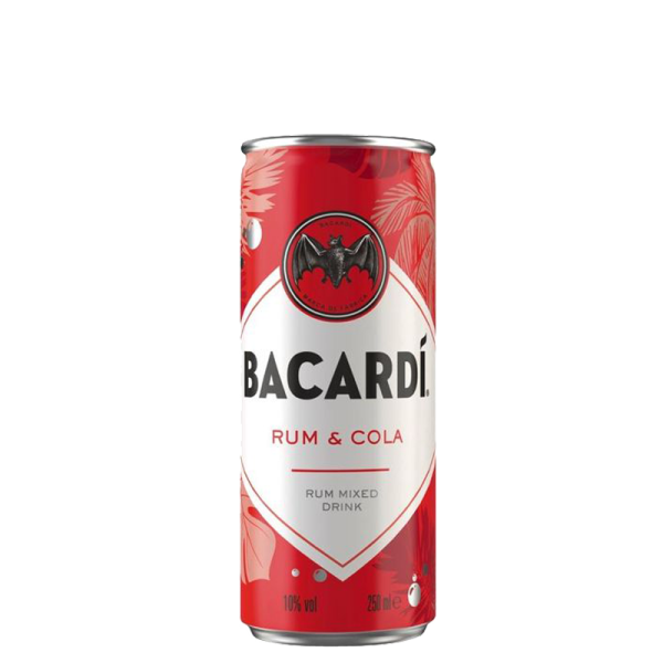 Bacardi Rum & Cola 12 x 0,33l Dose - EINWEG