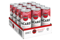 Bacardi Rum & Cola 12 x 0.25 l can - DISPOSABLE
