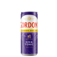 Gordon Gin Tonic 12 x 0.25 l can - DISPOSABLE