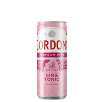 Gordon Pink Gin Tonic 12 x 0.25 l can - DISPOSABLE