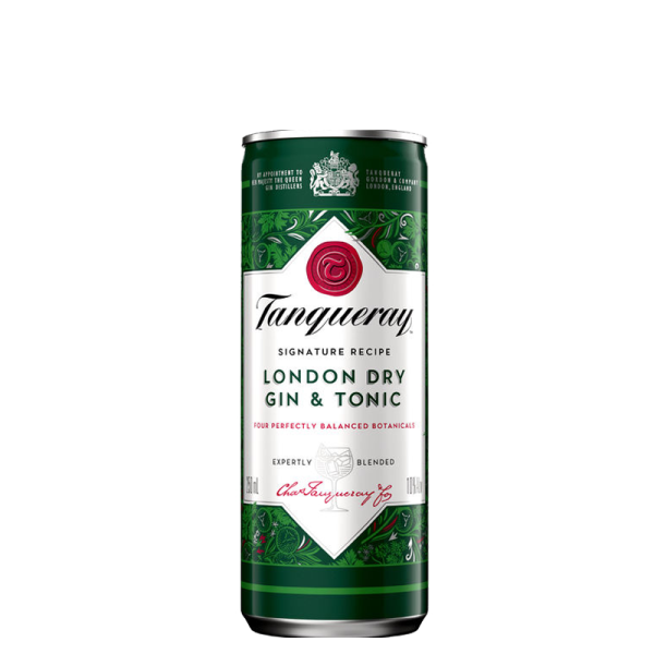 Tanqueray Gin Tonic 12 x 0,25l Dosen - EINWEG