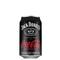 Jack Daniels Whiskey & Coca Cola Zero 24 x 0.33 l can...