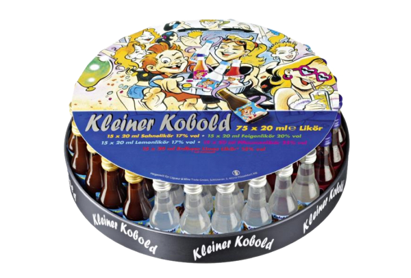 Kleiner Kobold Liqueur Tray 75 x 0,02l bottle