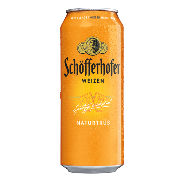 Schöfferhofer Hefeweizen 0,5 l Dose EINWEG