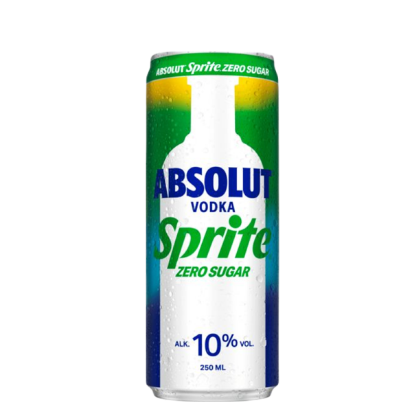 Absolut Sprite Zero 0,25l Dose – Vodka Lemon Longdrink, 29,99