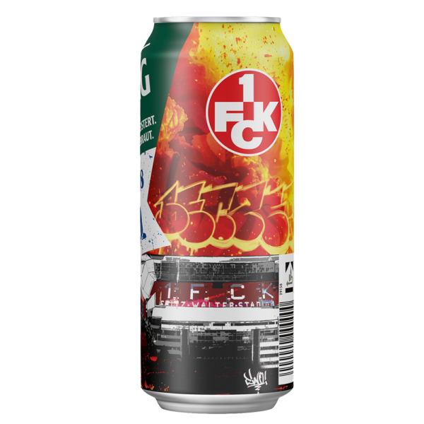 Karlsberg Ur-Pils Pilsener FC Kaiserslautern Edition 0.5 l can