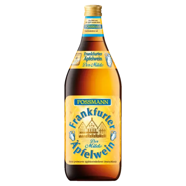 Possmann Apfelwein mild 6 x 1,0 l Flasche MEHRWEG