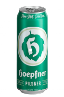 Hoepfner Pils 24 x 0.5 l can - DISPOSABLE