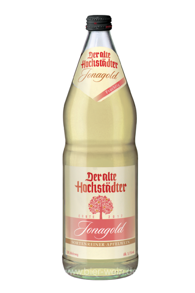 Höhl Jonagold Apfelwein 1,0 l Flasche MEHRWEG