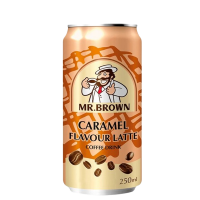 Mr. Brown Caramel Latte 24 x 0.25 l can