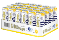 Bitburger Radler Alkoholfrei 24 x 0,5l Dose - EINWEG