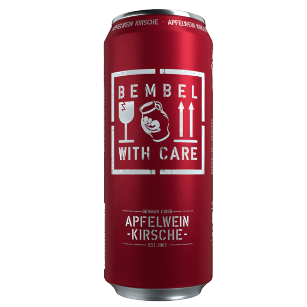 BEMBEL WITH CARE Cider &amp; Cherry Mix 24 x 0,5l can