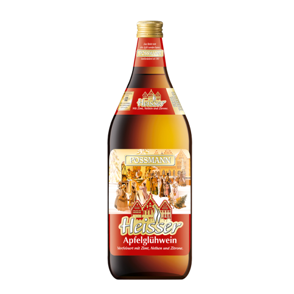 Possmann Hot AppleHot Spiced Wine 1,0l bottle