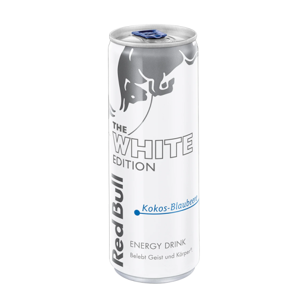 Red Bull Energy Drink White Edition Kokos-Blaubeere 12 x 0,25l Dosen - EINWEG