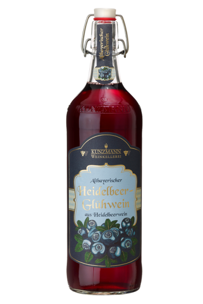 Kunzmann Hot Spiced Wine Blueberry1,0l bottle