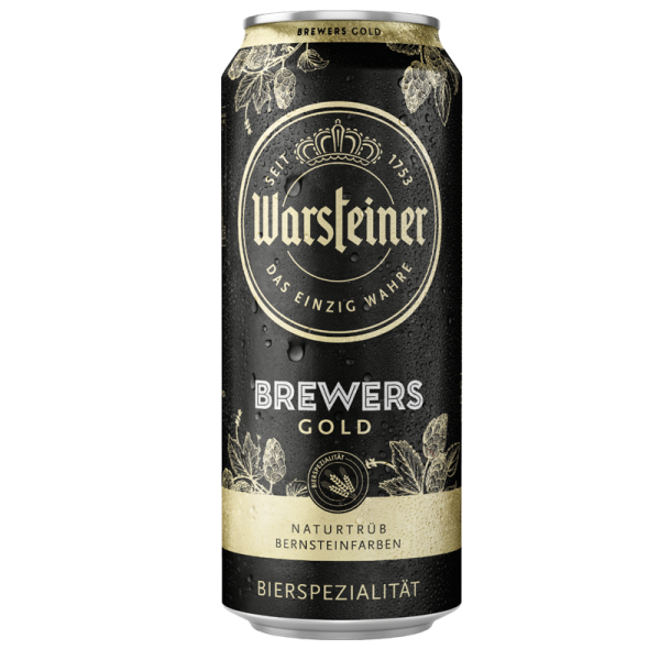 Warsteiner Brewers Gold 24 x 0,5l can - EINWEG